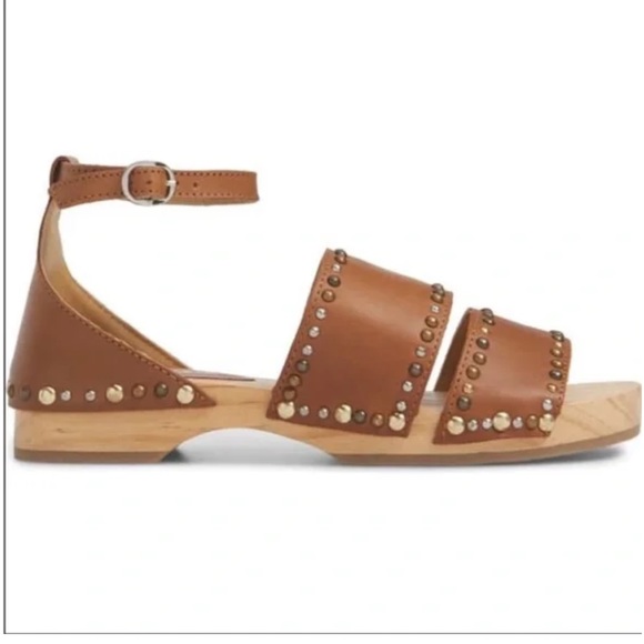 Free People North Shore Clog Studded Sandals - Picture 3 of 14